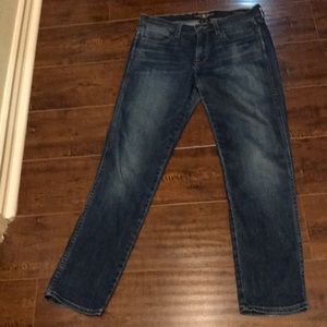 Lucky brand jean , Charlotte rail , size 4/27 color blue